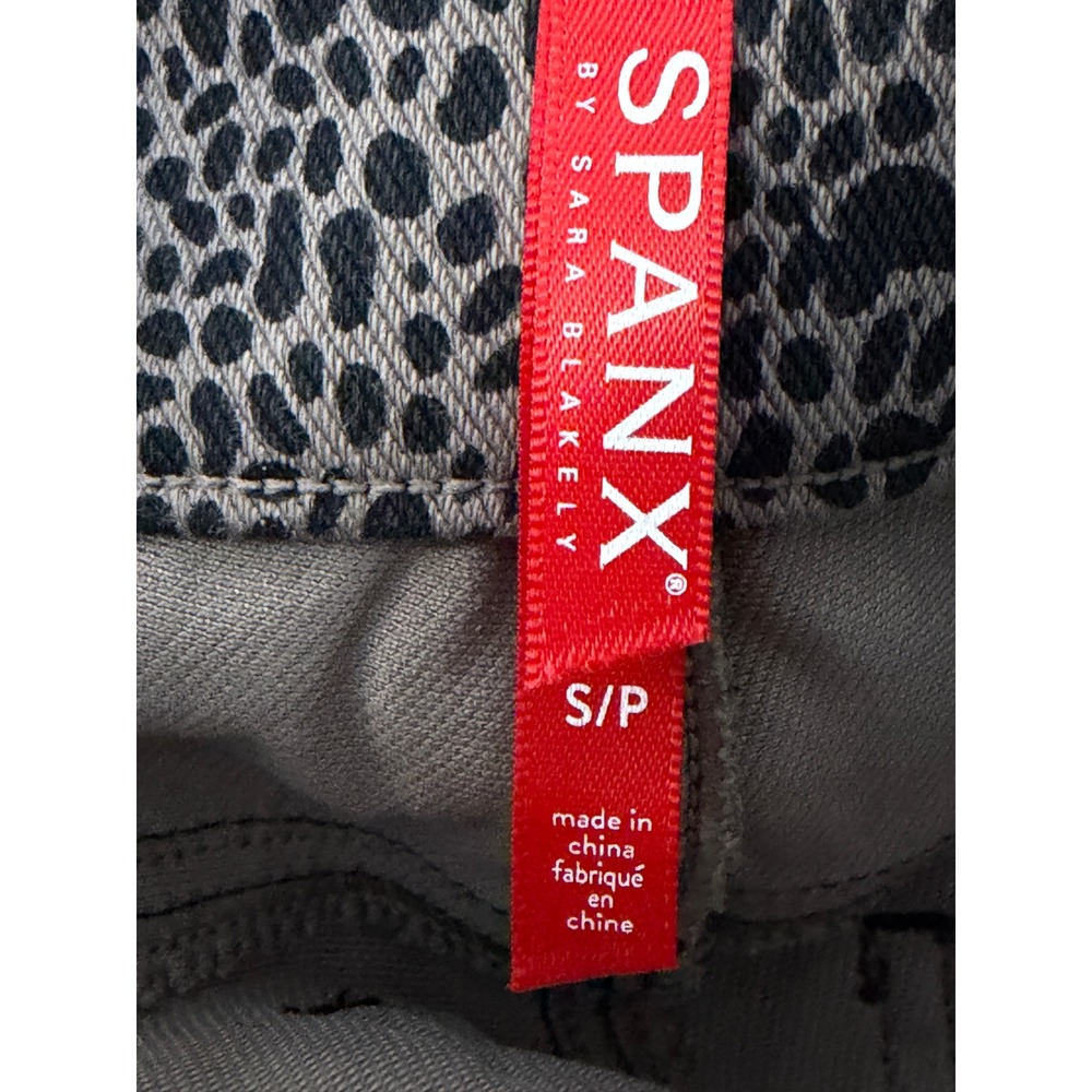 Spanx Desert Dot Ankle Jean-ish Leggings 20018R Leopard‎ Print Womens Small NEW - Picture 3 of 13